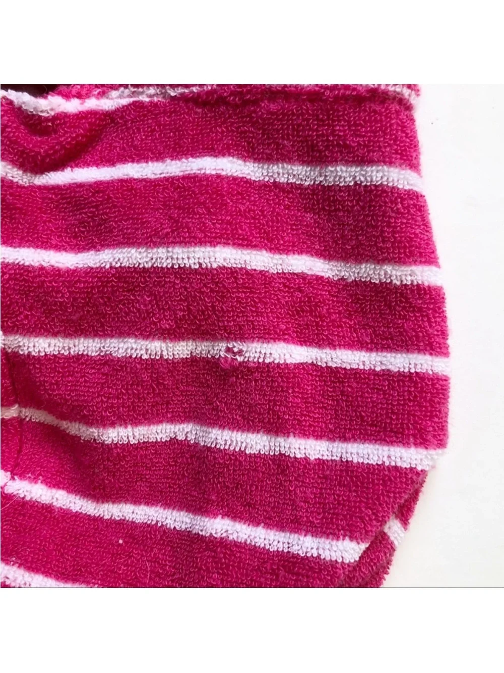 Dog Hoodie 3 for 15 SALE CLEARANCE Pink Striped Terry T-Shirt XS-S